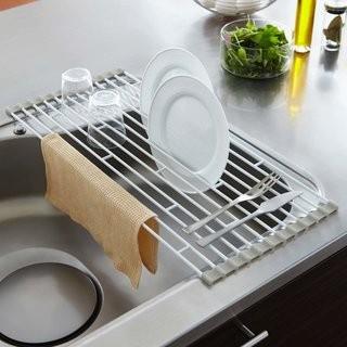 Yamazaki Home Plate Folding Sink Drainer Rack (YZUS1014)
