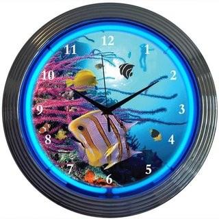Neonetics Bar and Game Room 15 Aquarium Wall Clock (NEO1317)
