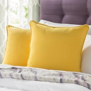 Andover Mills Weymouth Indoor/Outdoor Throw Pillow (ANDO2012_15807894) - Set of 2 - Yellow