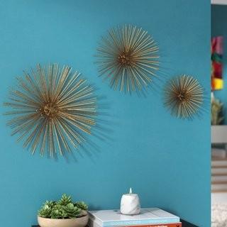 Langley Street 3 Piece Star Metal Wall Decor Set (LGLY4843_20525893)