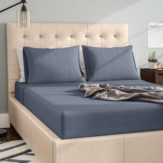 Mercury Row Darrington Extra Soft Jersey Sheet Set MCRW3308_21304670_21304675) - Grey - Queen