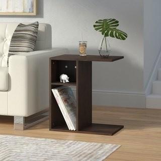 Ebern Designs Barger End Table EBDG2018) - Walnut