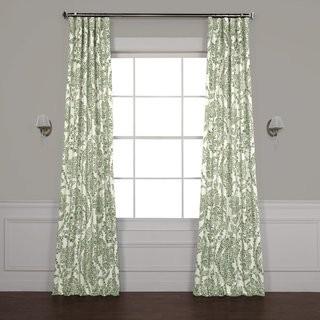 Alcott Hill Trafalgar Paisley Blackout Thermal Rod Pocket Single Curtain Panel ACOT1074_20035918_31759565) - Yell0w - 50" x 108" - 2 Packs