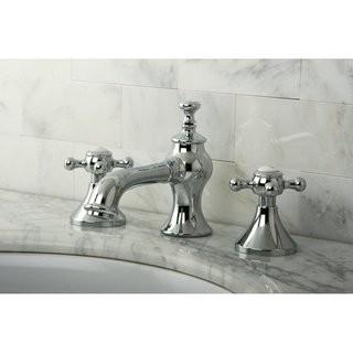 Kingston Brass English Country Widespread Bathroom Faucet with Pop-Up Drain KBBB3817_12624285) - Chrome