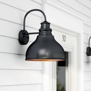 Laurel Foundry Modern Farmhouse Lavardin 1-Light Outdoor Wall Lantern LRFY6392_20526091)