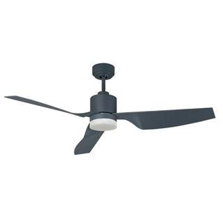 Orren Ellis 1-Light Bowl Ceiling Fan Light Kit ORNL7658_27697683) - Charcoal