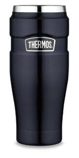 Thermos Brand - 16oz - (7hr Hot, 18hr Cold) Blue Thermos