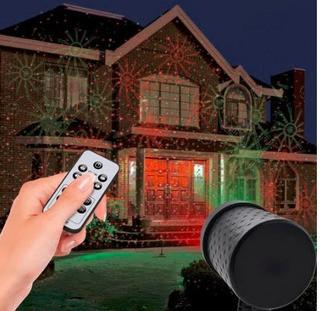 SKY DELIGHT Laser Projector, 12 Patterns, Remote Control, Waterproof & Covers 600 Sq Ft-CB11-121