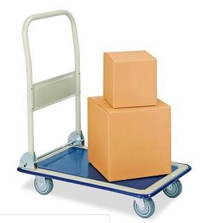 Flat - Steel Frame Movers Dolly with 5" rubber Wheels - 600 lbs Capacity-CB11-148