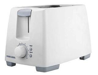 Black & Decker T2101C 2 Slice Toaster - White
