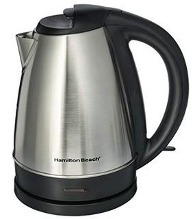 Hamilton Beach 40989e Stainless Steel Electric Cordless Kettle 7.2 CUP