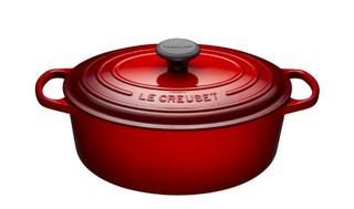Le Creuset - Oval Casserole - 4.7L - Cherry red