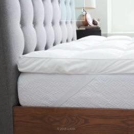 Lucid 3" Down Alternative Mattress Topper LSPA1027_14622761) - Twin