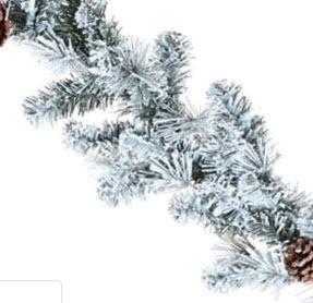 Gluckstein Home - Noel Blanc - 9' Pre-Lit Garland - D54089070020