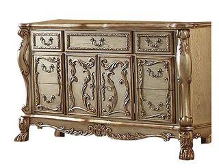 ACME Furniture- Champagne Gold Welliver 7 Drawer Combo Dresser/ 23165