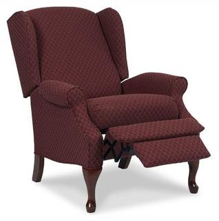 Hampton Manual Recliner Upholstery CA117751314/ Burgundy