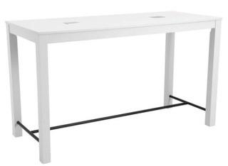 ZUO-Odin Bar Table/ White/ 100618