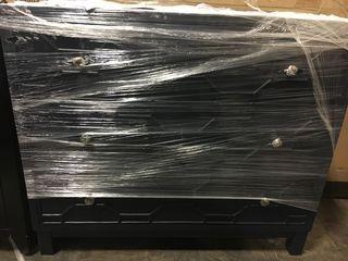 Mercer41- 3 Drawer Dark Navy Blue Dresser