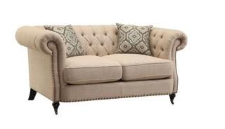 Trivellato 505822 Loveseat- Beige/Cream