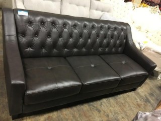 Amax Leather Brown Sofa