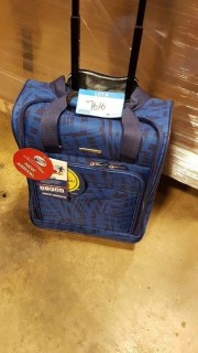 American Tourister - Blue Pattern Pull-Along  - Soft Sided