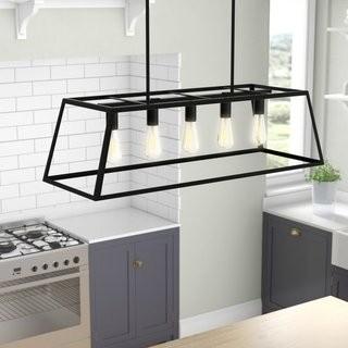 Gracie Oaks 5-Light Kitchen Island Pendant (LPRF1395)