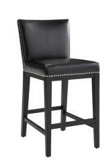 Sunpan Modern Home - 65872 Counter Stool - Blk Leather