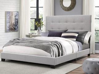 Florence Grey Bed - Twin Bed - 5270GY-T