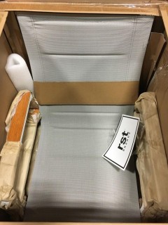 RST - Lumero 3pc Aluminium Foam Padded Sling Dining Chair - 