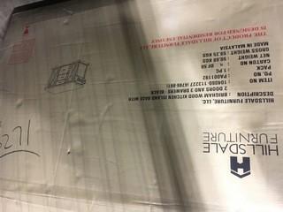 Brigham Wood Kitchen Island Bas w/ 2 Doors & 3 Drawers - Blk 