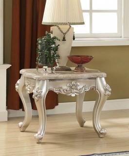 Ranita Marble Top End Table 81042