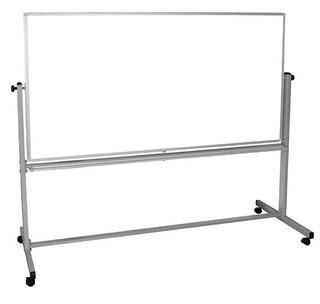 Luxor MB7240WW Double-Sided Magnetic Whiteboard; 72"W x 40"H