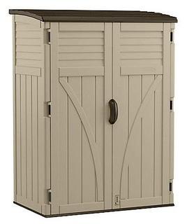 Suncast Large Vertical Shed - 54 cu. ft. Vertical Storage Shed 