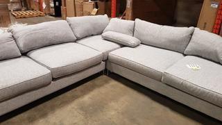 L-Sahpe - Fabric sofa 