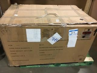 Lot (6) River Oak - Padded Sling Patio Chairs -