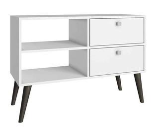 Accentuations - Manhattan Comfort 3AMC129 Accentuations Dalarna TV Stand White - 