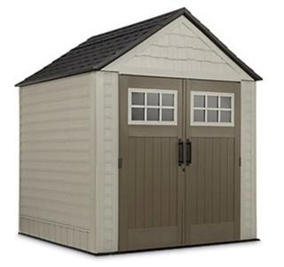 Rubbermaid - Big Max 7 ft. x 7 ft. Shed