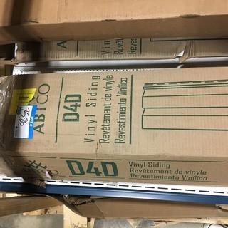 Lot -  2 Boxes - 16-inch x 12 ft. Vinyl Vented Soffit in White