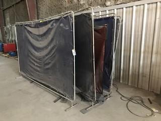 Lot of (10) Asst. Welding Screens **LOCATED IN INNISFAIL**