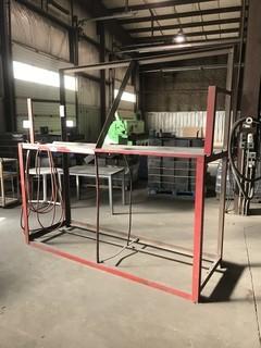 8' X 33" Shop Built Racking **LOCATED IN INNISFAIL**