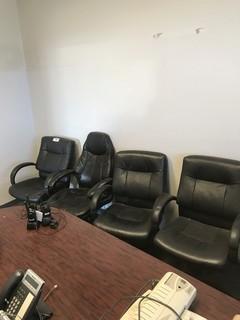 Lot of (4) Board Room Chairs **LOCATED IN INNISFAIL**