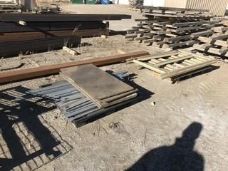 Lot of (2) Pallets of Asst. Racking **LOCATED IN INNISFAIL**