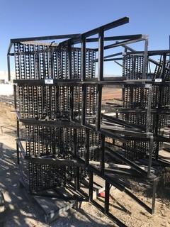 Lot of (8) Sets of Steel Ladders **LOCATED IN INNISFAIL**