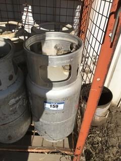 Lot of (2) Forklift Propane Bottles **LOCATED IN INNISFAIL**