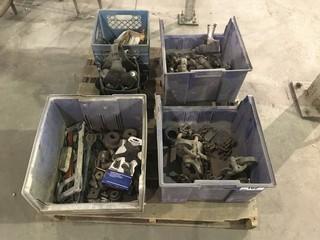 Pallet of Asst. Plate Clamps, Hand tools, Pneumatic Tools, etc.