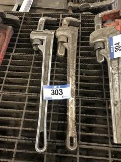 Lot of (2) 24" Pipe Wrenches **LOCATED IN EDMONTON** 