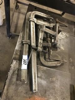 Lot of (4) Asst. Clamps **LOCATED IN EDMONTON** 