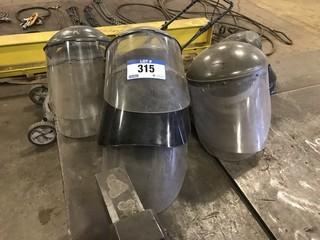 Lot of Approx. (8) Asst. Face Shields **LOCATED IN EDMONTON** 