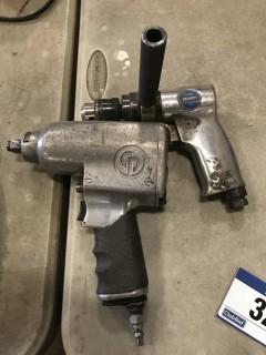 Lot of (1) 1/2" Pneumatic Impact and (1) Pneumatic Drill **LOCATED IN EDMONTON** 