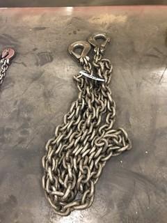 Lifting Chain w/ 3/8" Hooks **LOCATED IN EDMONTON** 
